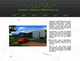 christopherblackburn-architect.co.uk screenshot