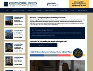 christopherheights.com screenshot
