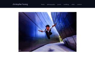 christopherhuang.com screenshot