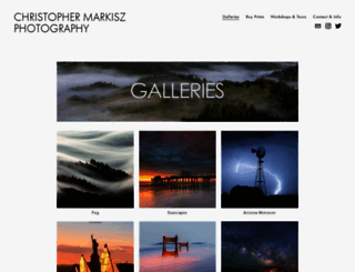 christophermarkisz.com screenshot