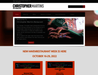 christophermartins.com screenshot