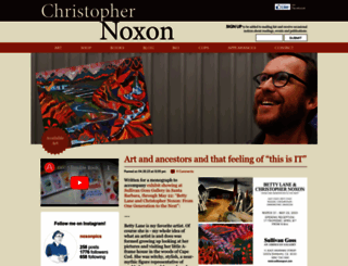 christophernoxon.com screenshot