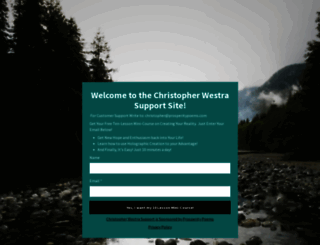 christopherwestra.com screenshot