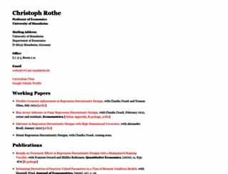 christophrothe.net screenshot