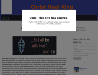 christrealking.org screenshot