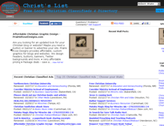christslist.com screenshot