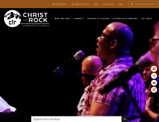 christtherock.org screenshot