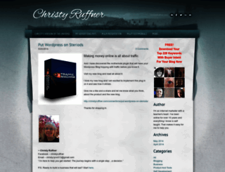 christyruffner.weebly.com screenshot