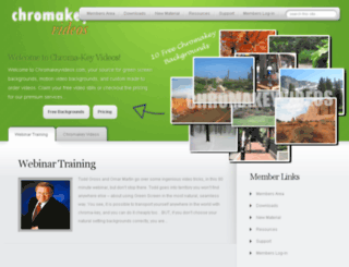 chromakeyvideos.com screenshot