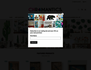 chromantics.com screenshot