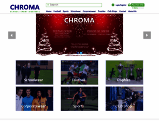 chromasport.co.uk screenshot