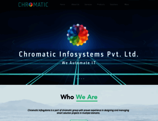 chromatic.co.in screenshot