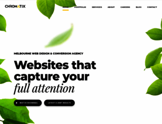 chromatix.com.au screenshot