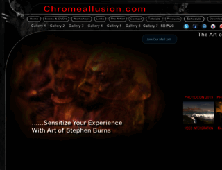 chromeallusion.com screenshot