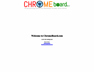 chromeboard.com screenshot