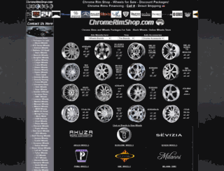 chromerimshop.com screenshot