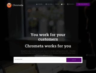 chrometa.com screenshot
