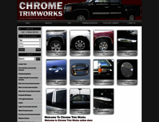chrometrimworks.com screenshot