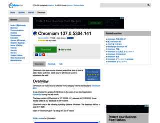 chromium.updatestar.com screenshot