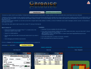 chronice.sicyon.com screenshot