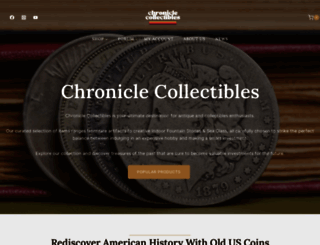 chroniclecollectibles.com screenshot