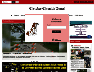 chronicletimes.com screenshot