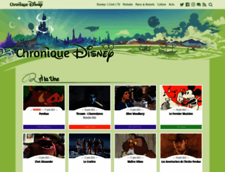 chroniquedisney.com screenshot