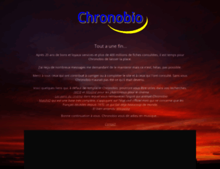 chronobio.com screenshot