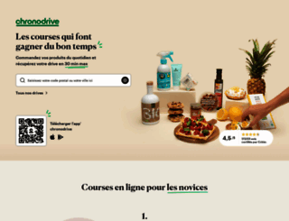 chronodrive.fr screenshot