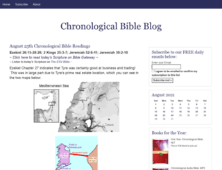 chronologicalbibleblog.com screenshot