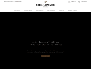 chronomaticinc.com screenshot