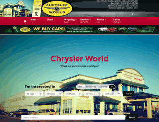 chryslerworld.com screenshot