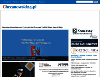 chrzanowski24.pl screenshot