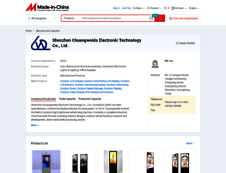 chuangweida.en.made-in-china.com screenshot