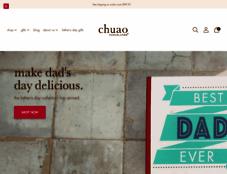 chuaochocolatier.com screenshot