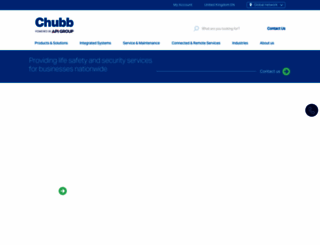 chubb.co.uk screenshot