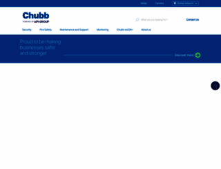 chubb.com.sg screenshot