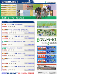 chubunet.jp screenshot