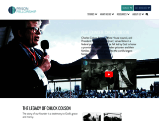 chuckcolson.org screenshot