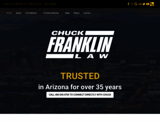 chuckfranklin.com screenshot