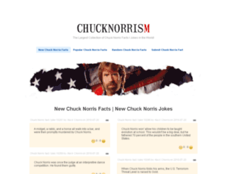 chucknorrism.com screenshot