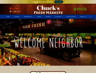 chucksproduce.com screenshot