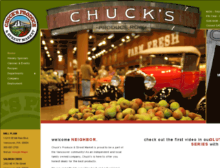 chucksproduce1.tru-m.com screenshot
