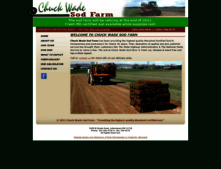 chuckwadesodfarm.com screenshot