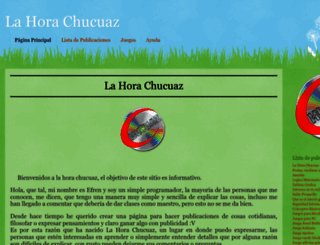 chucuaz.com screenshot