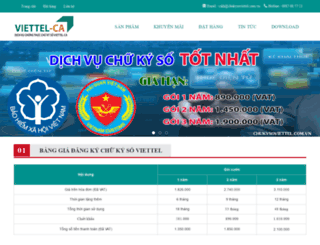 chukysoviettel.com.vn screenshot