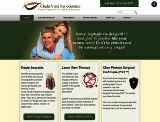 chulavistaperiodontics.com screenshot