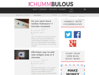 chummbulous.com screenshot