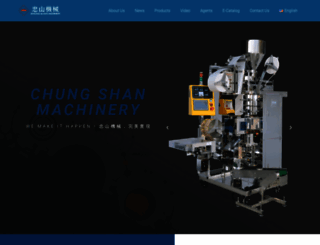 chung-shan.com screenshot