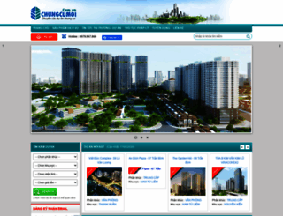 chungcumoi.com.vn screenshot
